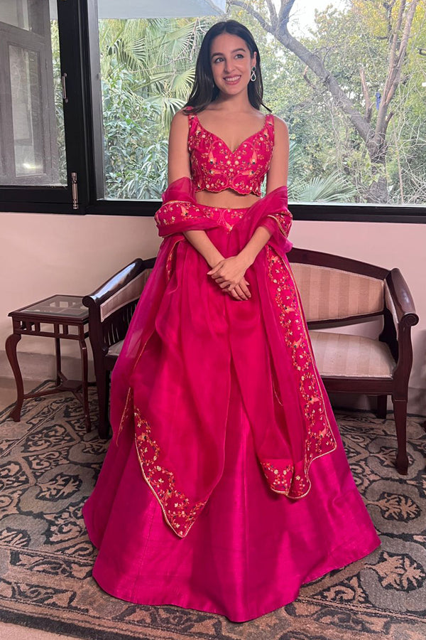 TARINI MANCHANDA in RANI NOOR LEHENGA SET