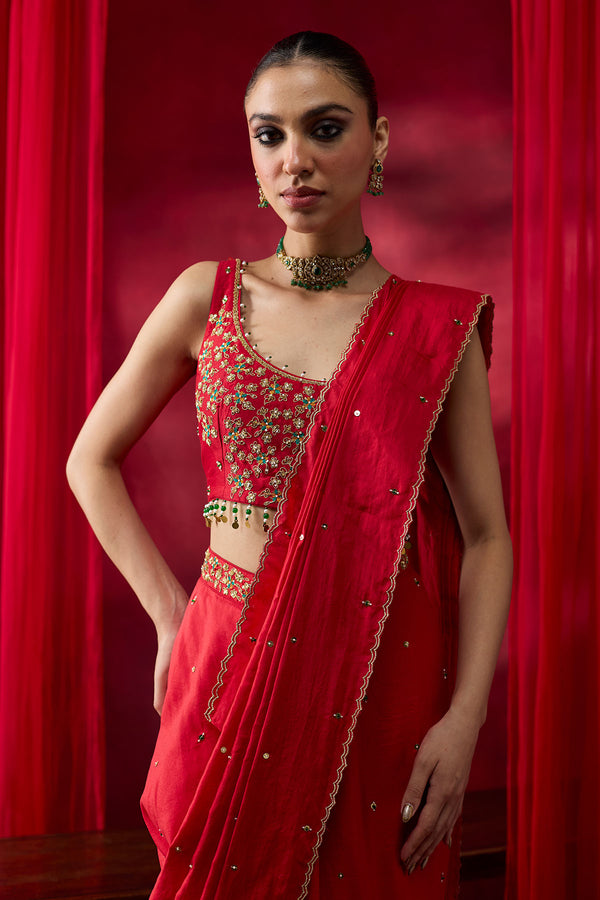 Reeva Saree Set
