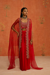 DAMINI CAPE SET