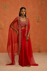 DAMINI CAPE SET