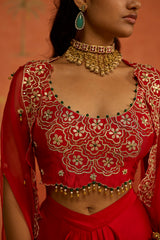 DAMINI CAPE SET