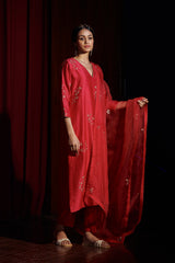 BERRY ALMA KURTA SET