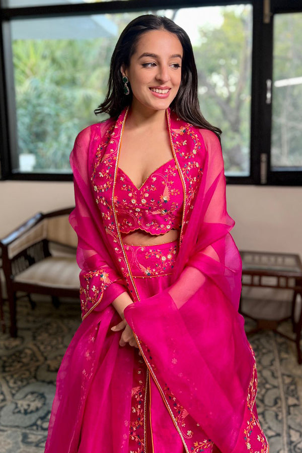 TARINI MANCHANDA in RANI NOOR LEHENGA SET