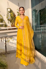 GAURI MEHTA IN SUNHERI ZEENAT ANARKALI SET