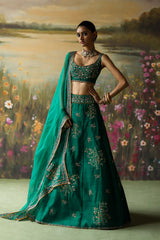 EMERALD NAZMA LEHENGA SET
