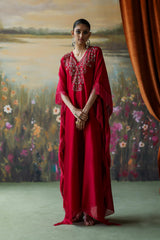 SCARLET HIYA KAFTAN SET