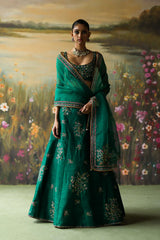 EMERALD NAZMA LEHENGA SET