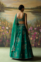 EMERALD NAZMA LEHENGA SET