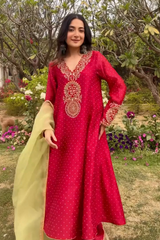 SCARLET MIRAYA KURTA SET