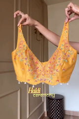 NIDHIGIDWANII IN TURMERIC DANI CAPE SET