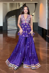 Sonali singh in Jasleen Sharara Set