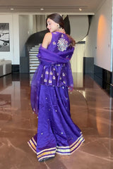 Sonali singh in Jasleen Sharara Set