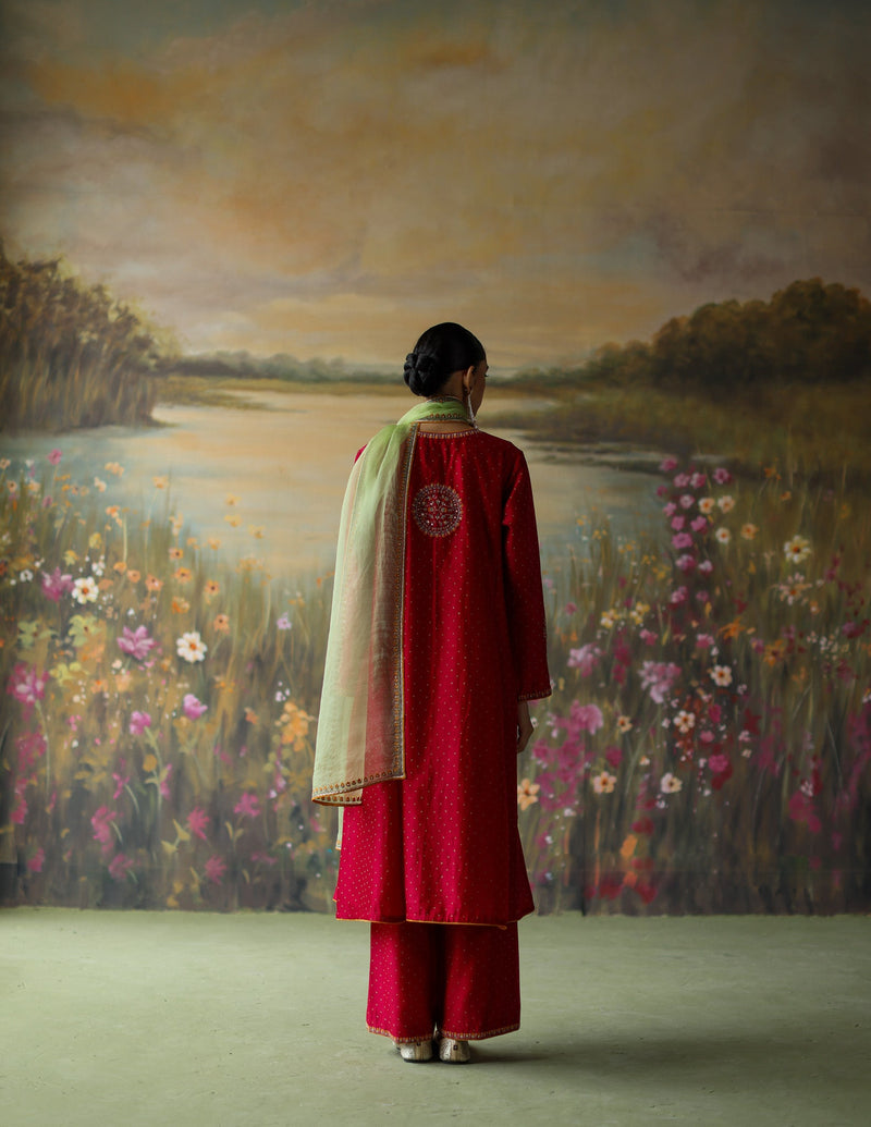 SCARLET MIRAYA KURTA SET