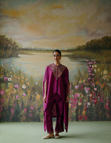 AUBERGINE ADIRA CO-ORD SET