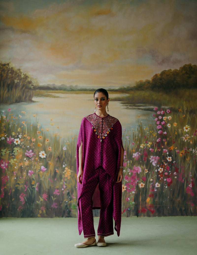 AUBERGINE ADIRA CO-ORD SET