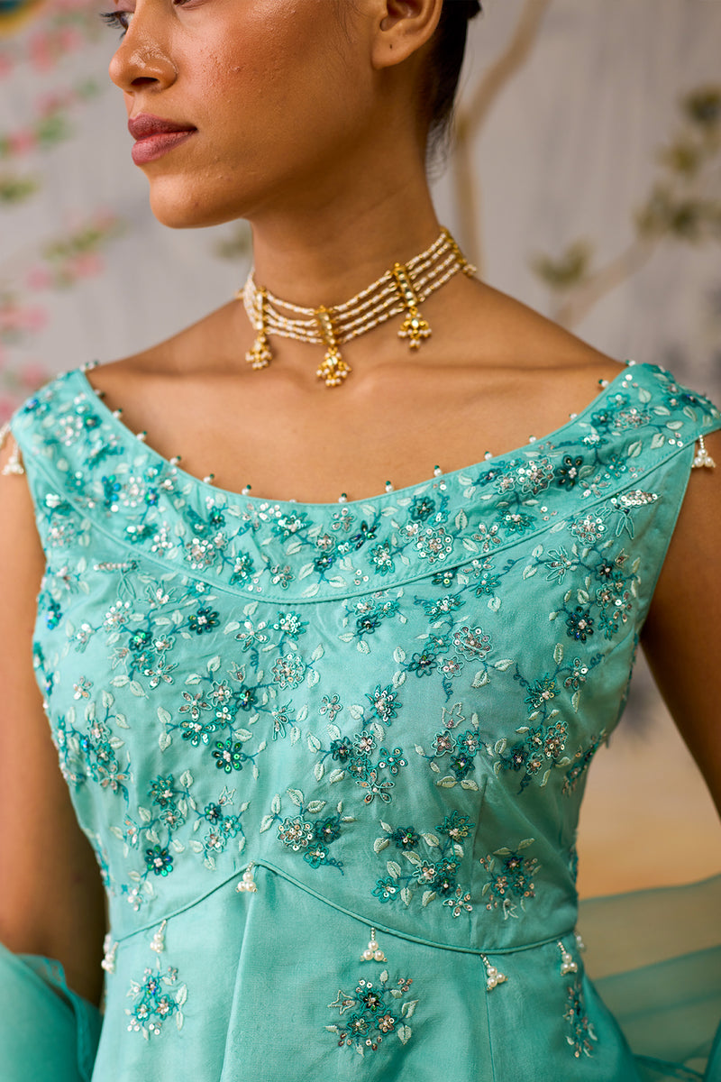 TUSHITA SHARARA SET