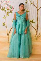 TUSHITA SHARARA SET