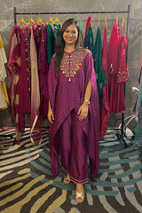 AUBERGINE ADIRA CO-ORD SET