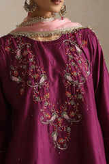 AUBERGINE NYRA KURTA SET