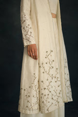 Ecru Taachi Kalidaar Jacket set