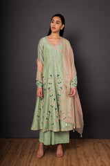 Hariyali Angarkha Set