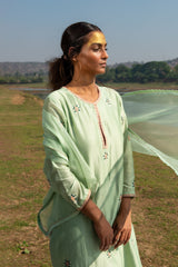 Hariyali Gulzar Kurta set
