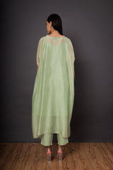 Hariyali Nargis Kaftaan set