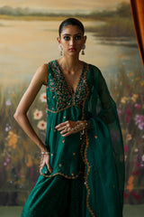 EMERALD ILYANA SHARARA SET