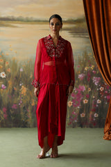 SCARLET INIKA CO-ORD SET