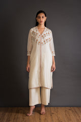 Ivory Farzeen Kurta set