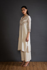 Ivory Farzeen Kurta set