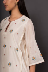 Ivory Phulwari Kurta set