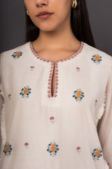 Ivory Phulwari Kurta set