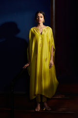 LIME ASMEE KAFTAAN SET