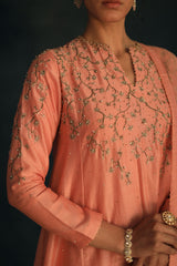 Salmon Zayra Kurta Set