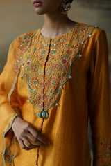 TURMERIC NAVELI KURTA SET
