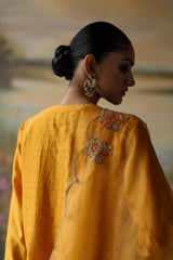 TURMERIC NAVELI KURTA SET