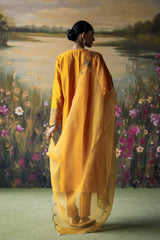 TURMERIC NAVELI KURTA SET