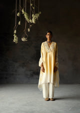 Yellow Advika Kurta Set