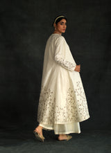 Ecru Taachi Kalidaar Jacket set